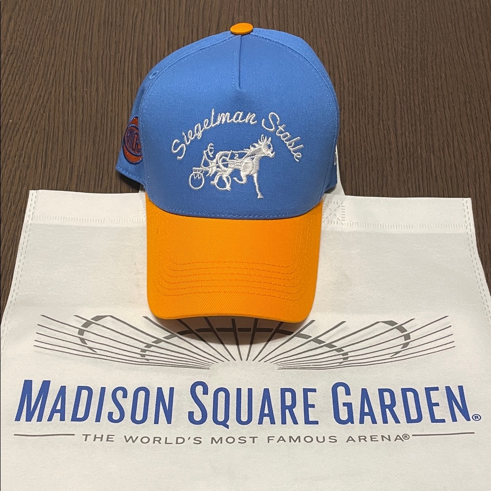 Slegelman Stables Blue and Orange Cap